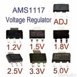 AMS1117-1.2v-1.5v-1.8v-2.5v-3.3v-5v